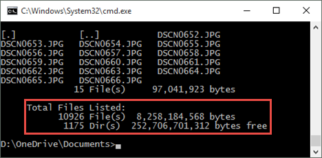 Windows 7 максимальное количество файлов в папке