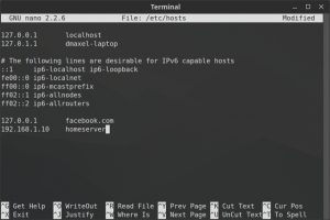 Linux hosts не работает