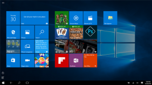 Как выглядит виндовс 10 на планшете