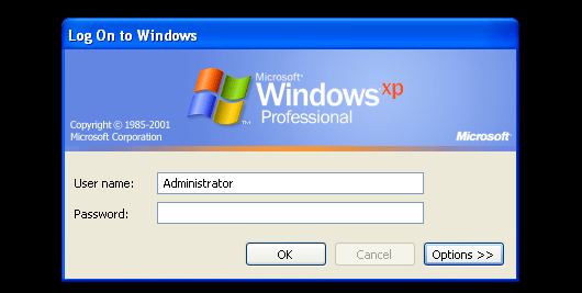 Windows XP Login Screen e1558458397179