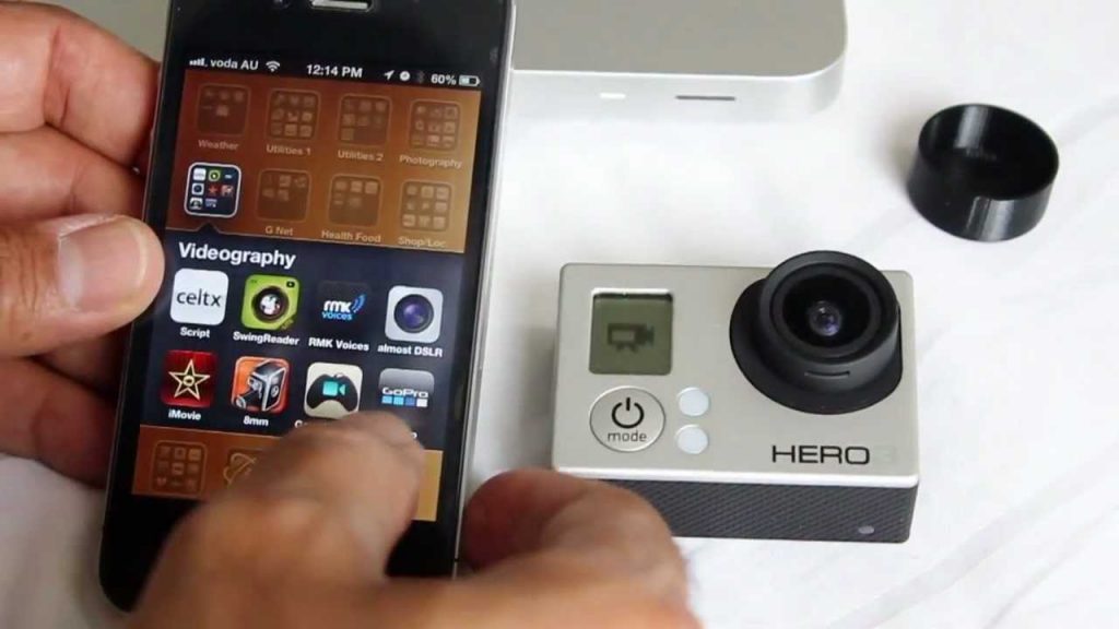 Какой пароль wifi на gopro hero 3