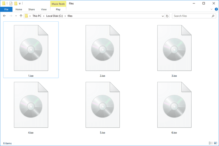 Как запустить файлы iso на windows 10
