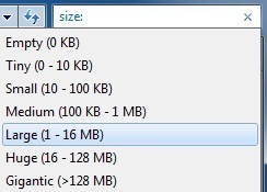 Как посмотреть самые большие файлы на компьютере windows