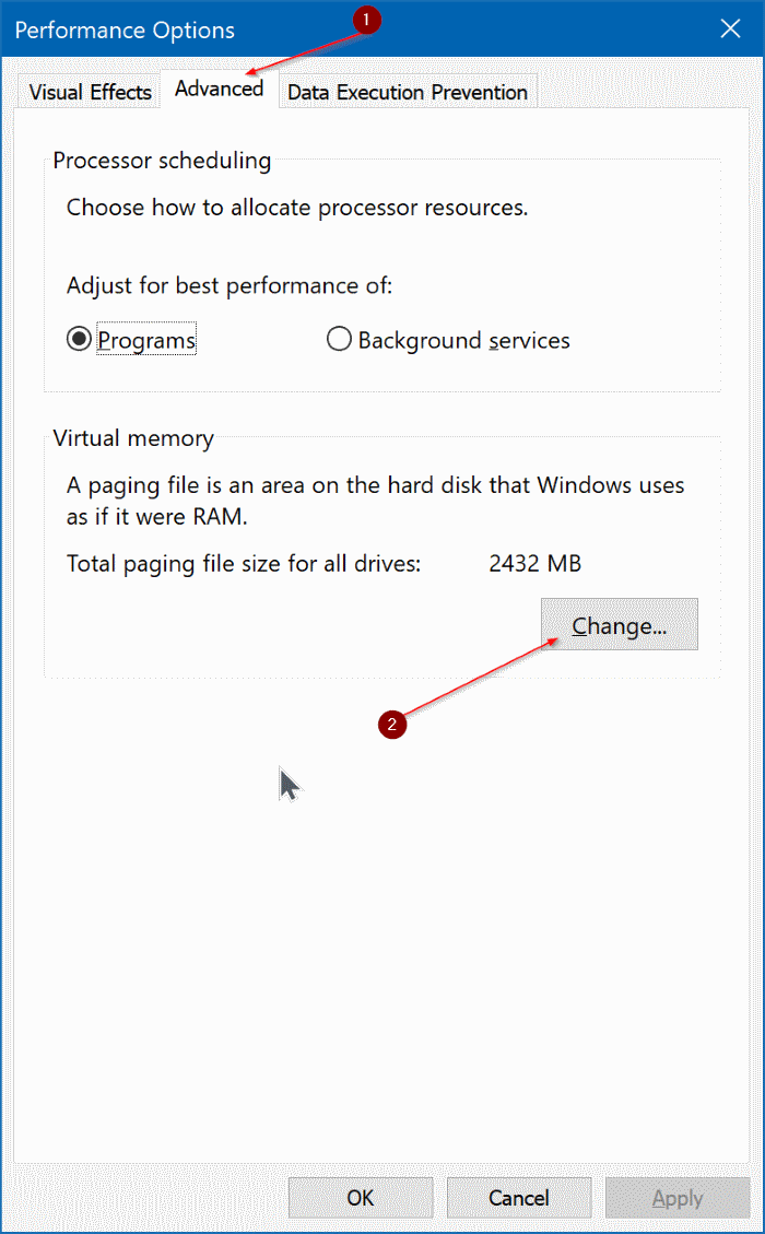 Как удалить Pagefile.sys в Windows 10