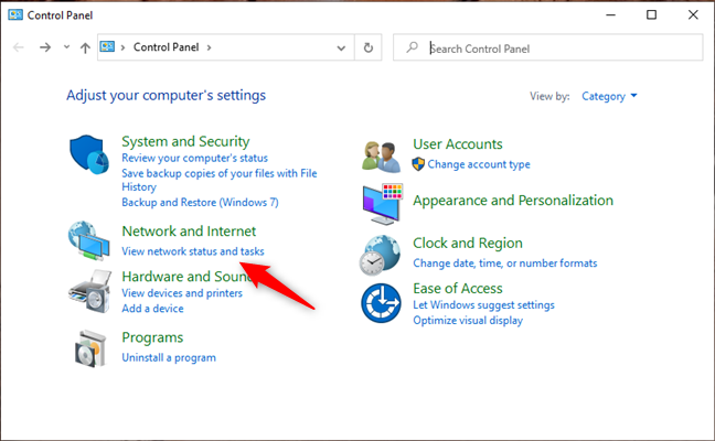 как поменять маску подсети на windows 10