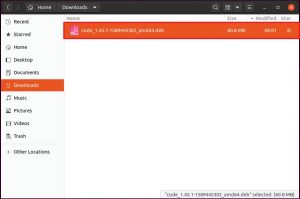 Как установить vs code на ubuntu