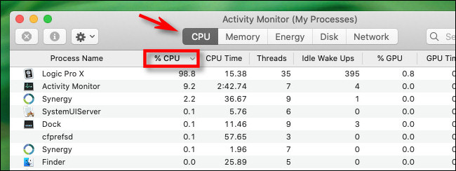 Как посмотреть текущую частоту процессора mac os