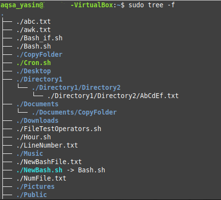 Команда tree. Linux Bash Tree. Как использовать команду Tree.