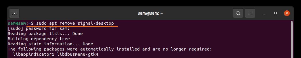 Установка Signal на Ubuntu