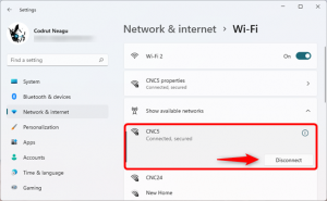 Сигнал о подключении к wifi