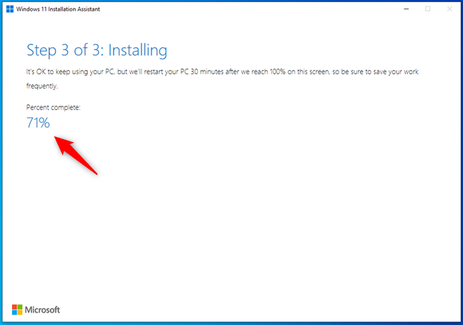 Windows 10 обновляется до Windows 11