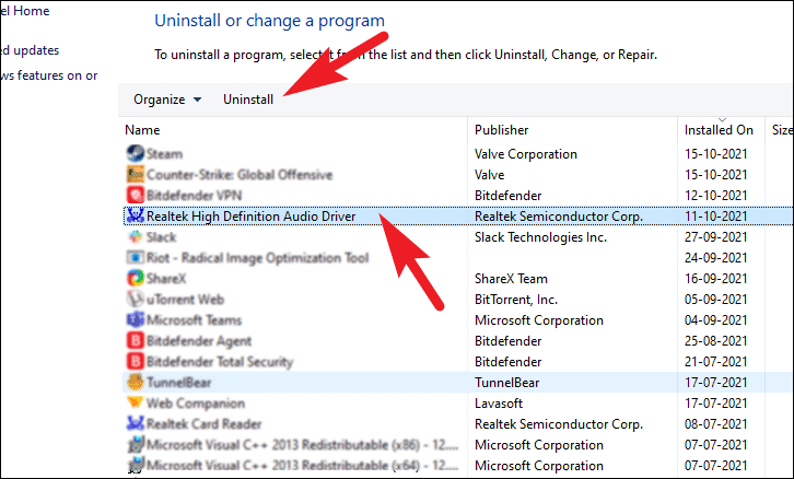 Как удалить драйверы в Windows 11