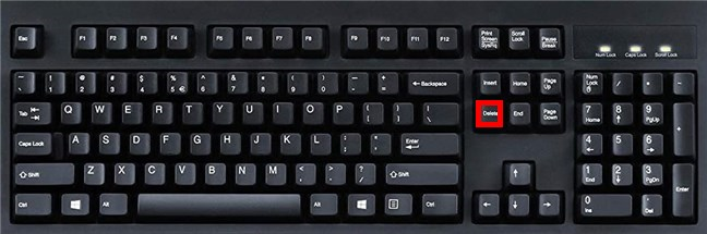 Как удалить ярлык с помощью клавиатуры