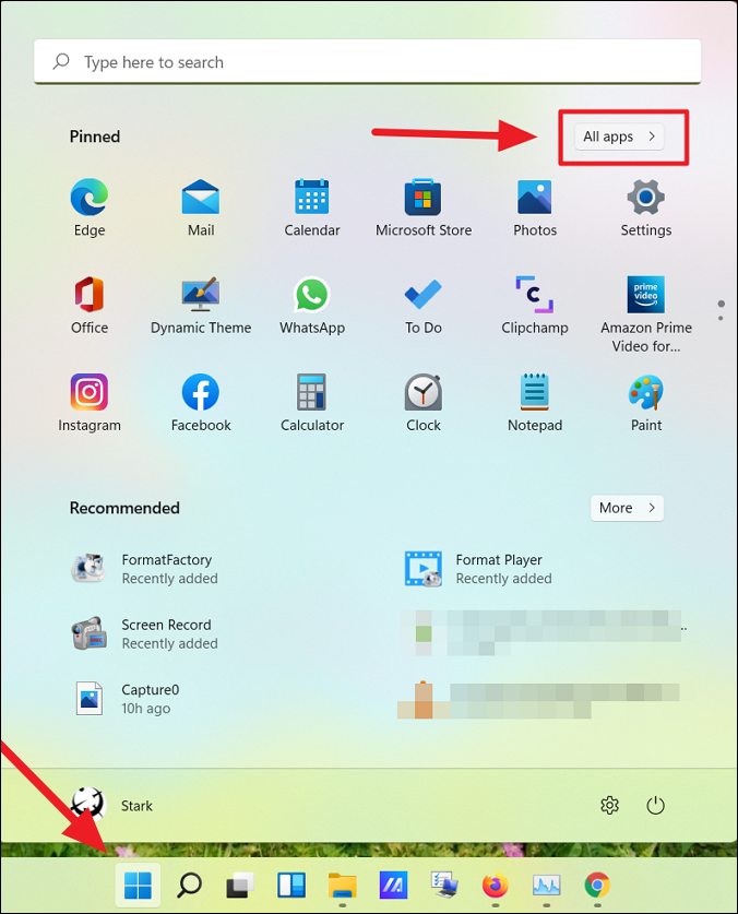 how do i add an app to my home screen pc