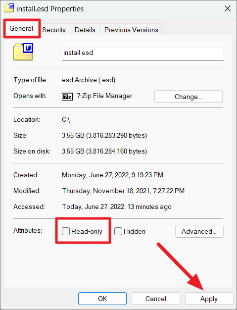 «Используйте исполняемый файл DISM, когда он не подключен к Интернету, и используйте параметр DISM Offline для пополнения резервной копии образа системы Windows 11»