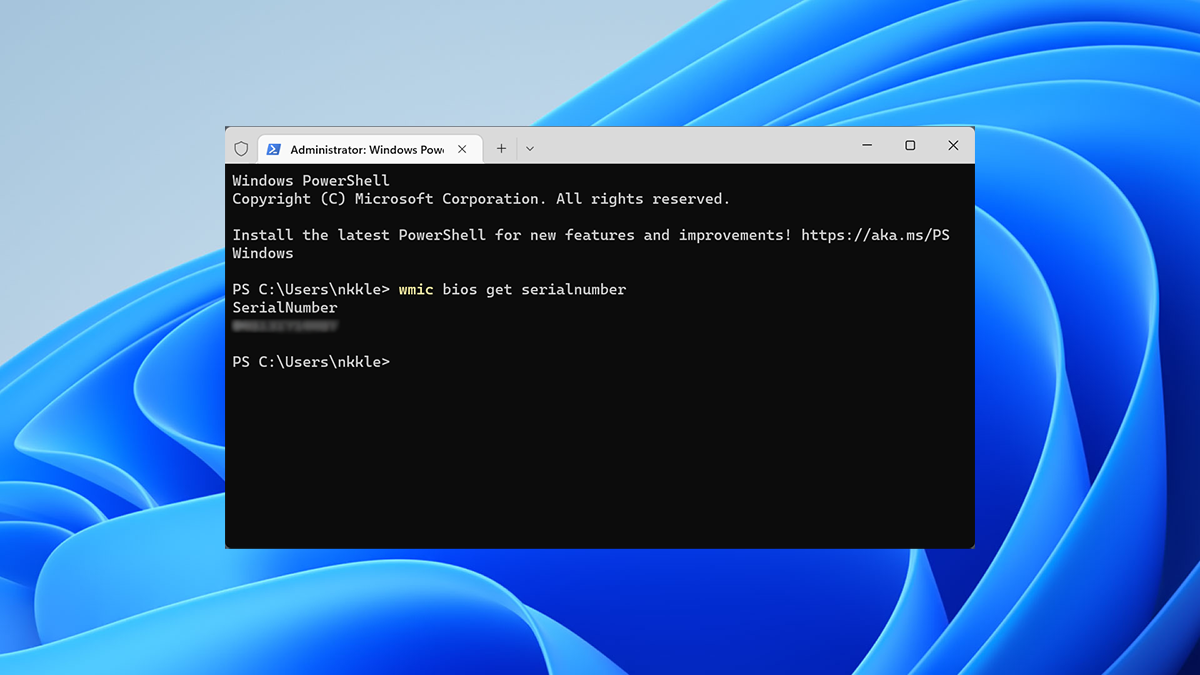 get serial number windows 10 cmd
