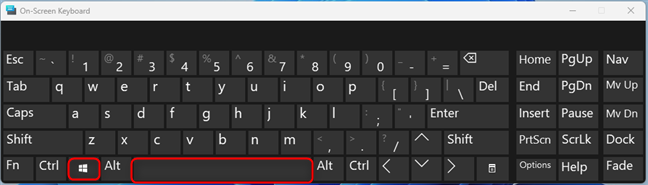 Нажмите Windows+пробел, чтобы изменить язык и раскладку клавиатуры.