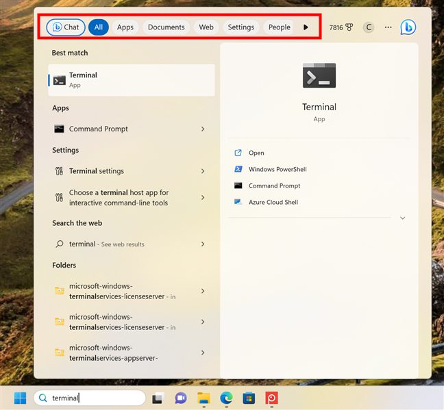 Как сделать расширенный поиск в Windows 11 с помощью фильтров