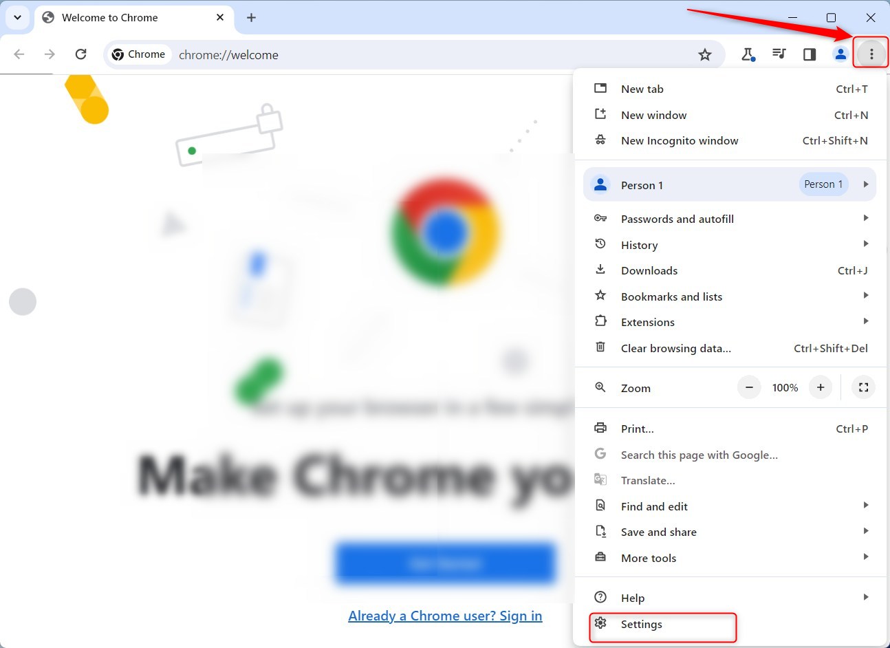 Google Chrome использует автозаполнение паролей Windows Hello