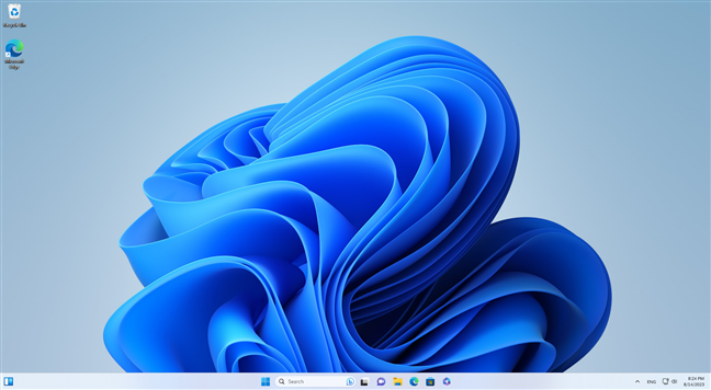 ПК с Windows 11, восстановленный с помощью System Image Recovery