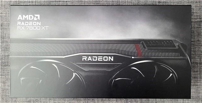 Коробка AMD Radeon RX 7800 XT