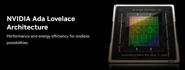 Nvidia GeForce RTX 4060 основана на архитектуре Ады Лавлейс.