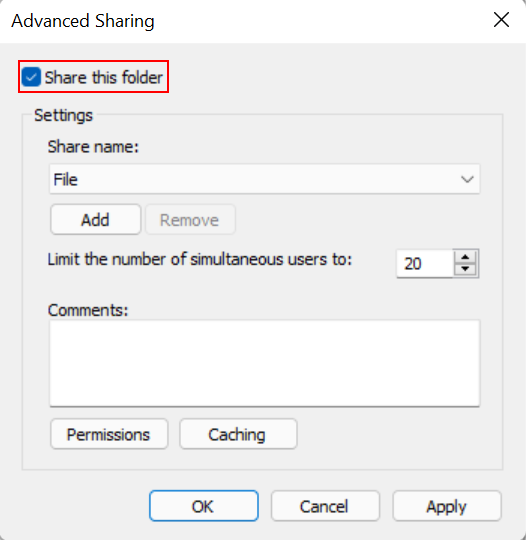Как поделиться файлом по сети в Windows 11