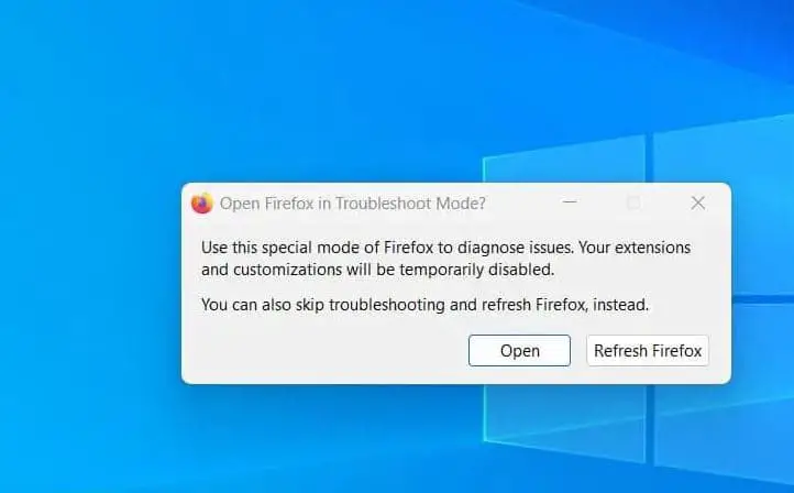 Обновить браузер Firefox