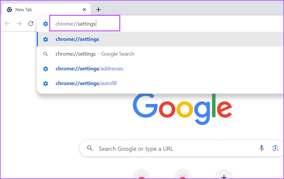 Сбросить настройки Chrome 5