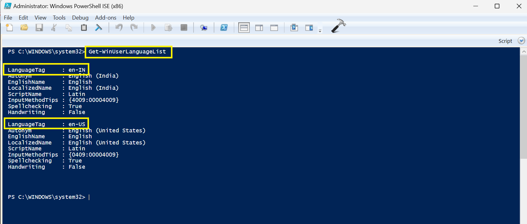 Исправлено: невозможно удалить язык в Windows 11 — команда PowerShell.