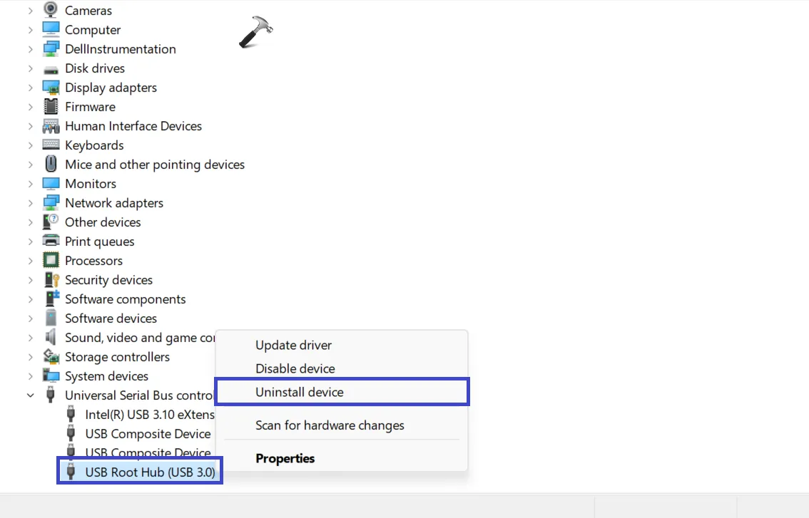 Исправлено: неизвестное USB-устройство (не удалось установить адрес) в Windows 11/10 — переустановите устройство.