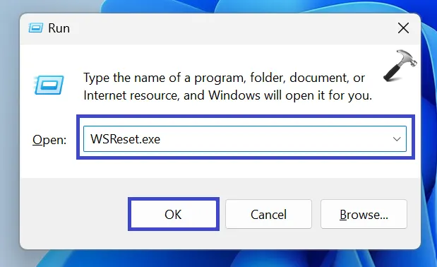 Исправлено: кнопка «Установить/Получить/Загрузить» не отображается в Microsoft Store – сброс Microsoft Store.
