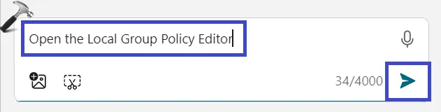 редактор локальной групповой политики Windows Copilot