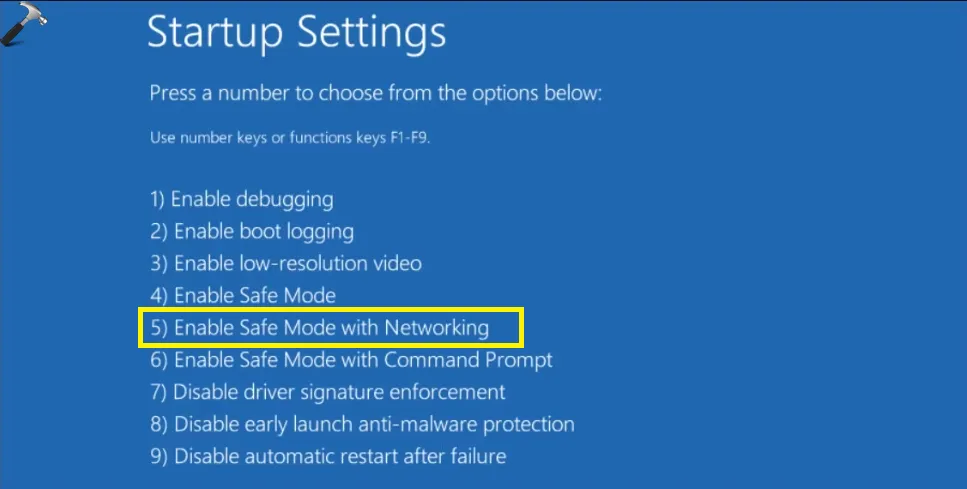 Исправлено: экран блокировки не работает в Windows 11 — нажмите F5, чтобы включить безопасный режим.