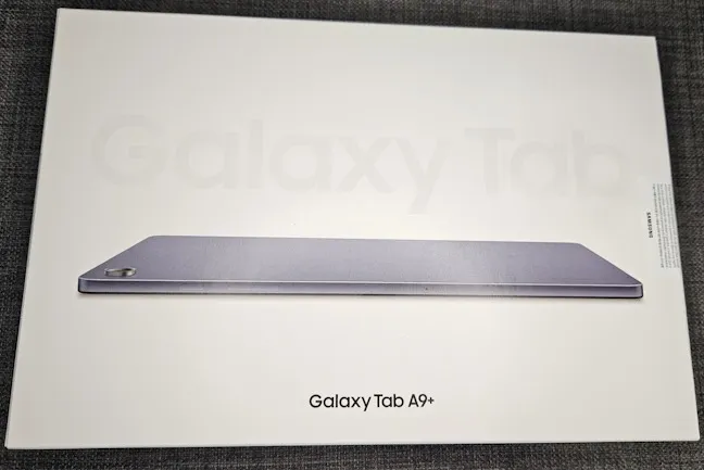 Распаковка Samsung Galaxy Tab A9+