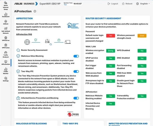 Использование AIProtection