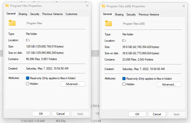 Как сравнить две папки или каталоги в образе Windows 4