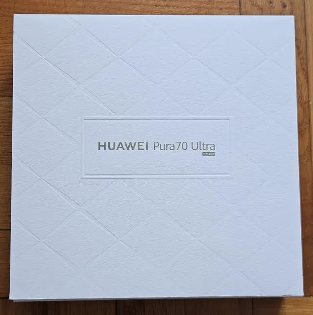 Распаковка HUAWEI Pura 70 Ultra