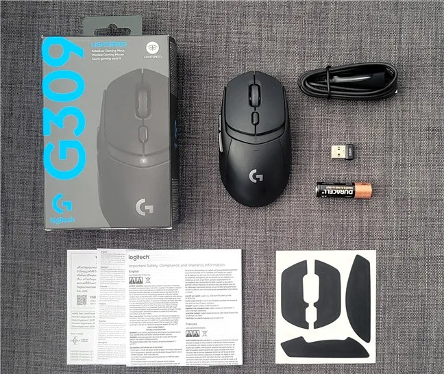 Распаковка Logitech G G309 LIGHTSPEED