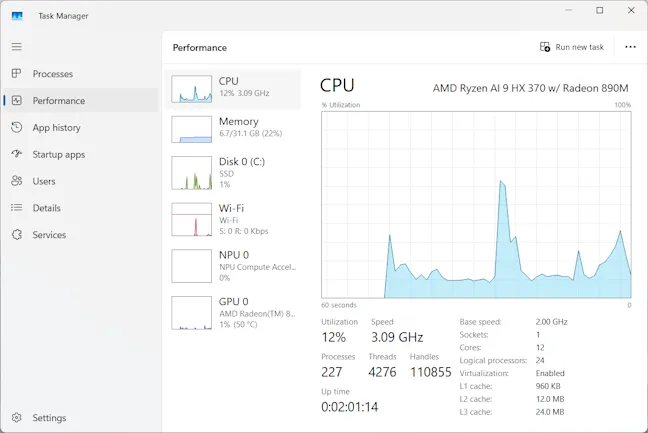 ASUS Zenbook S 16 оснащен процессорами AMD Ryzen 9 AI.