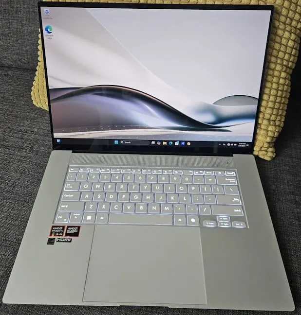 ASUS Zenbook S 16 (UM5606) может иметь сенсорный экран