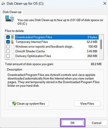 Как исправить ошибку с кодом 0x80070070 в Windows 11 с помощью Disk Clean up 3