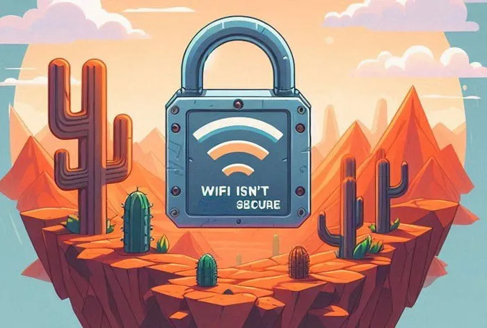 Сообщение об ошибке «Wi-Fi не защищен».