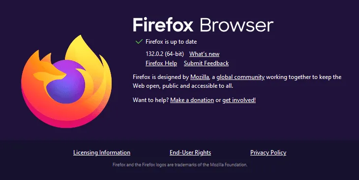 firefox проверить наличие обновлений