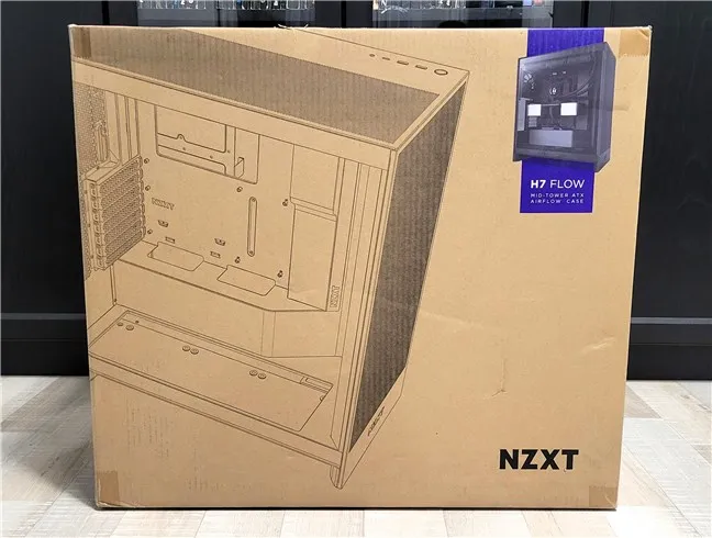 Распаковка NZXT H7 Flow