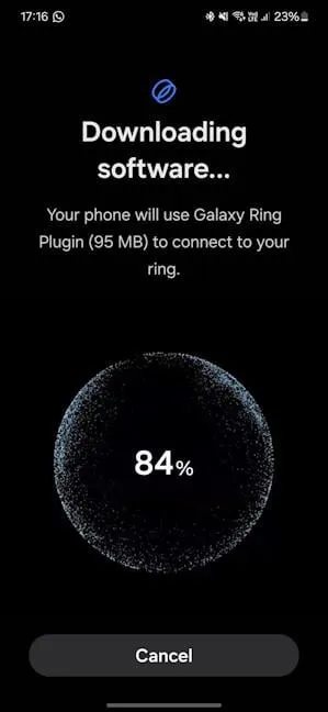 Загрузка последних обновлений Samsung Galaxy Ring