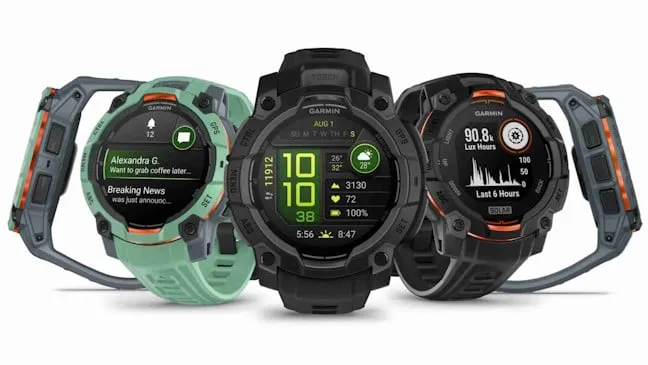 Варианты цветов для Garmin Instinct 3