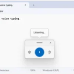 Как печатать голосом в Windows 11