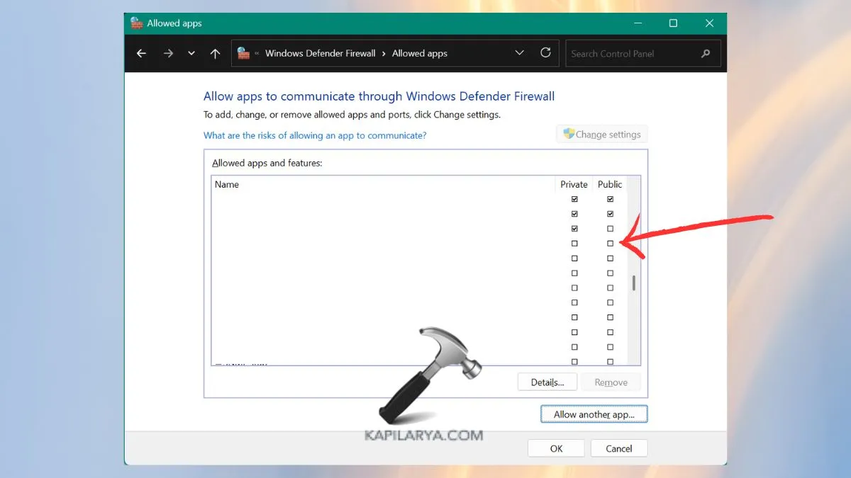 отключить удаленный рабочий стол через брандмауэр защитника windows