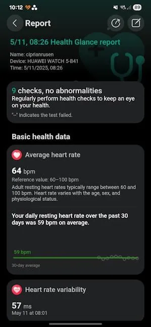 Health Glance может обеспечить быструю оценку девяти показателей здоровья